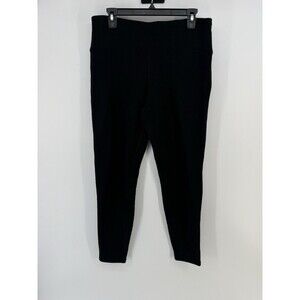 Athleta Altitude Tight In Polartec Power Stretch Tight Black Size Large Fleece